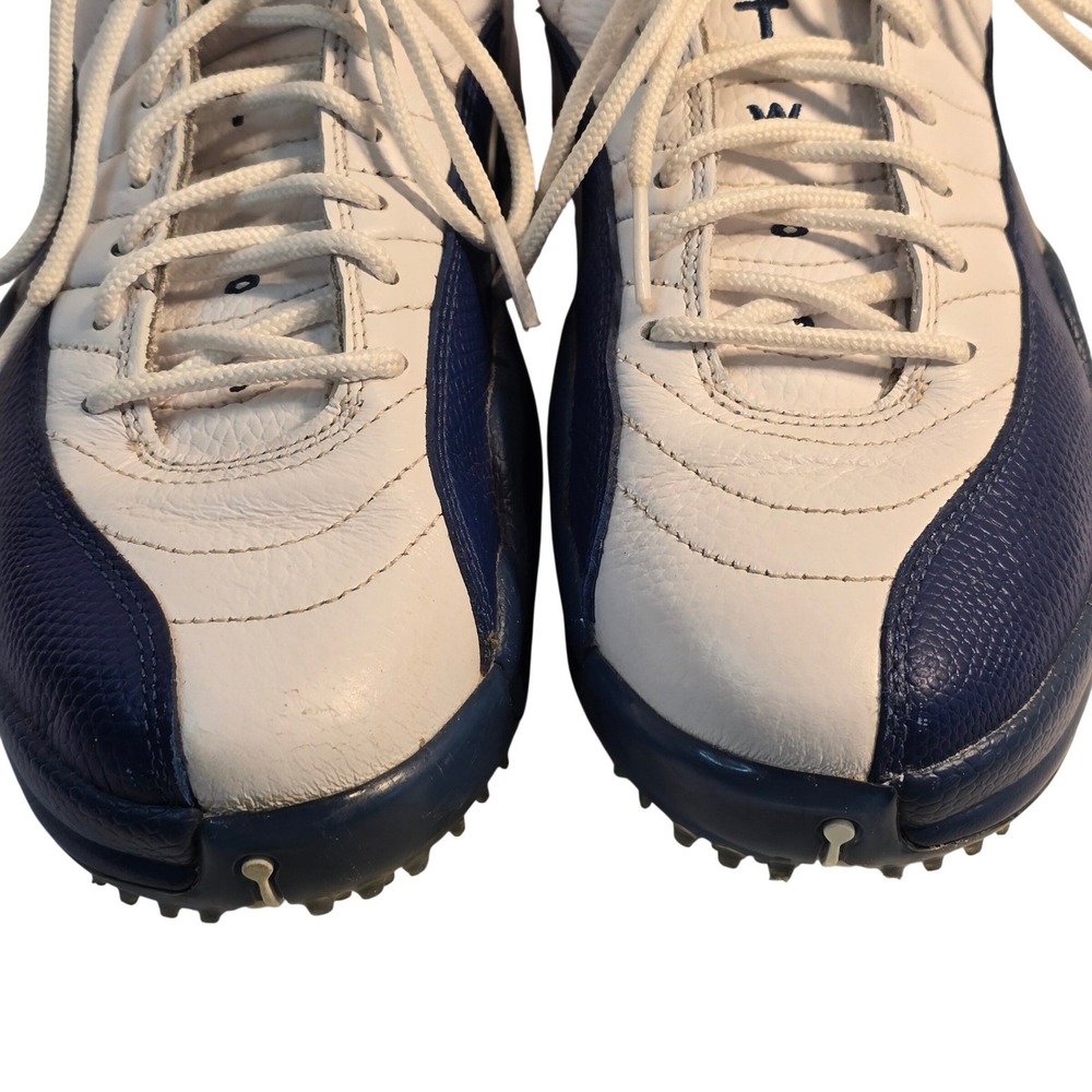 Air Jordan Mens 7.5  12 Low Golf Shoes French Blue White DH4120-101  Excellent - Picture 6 of 14